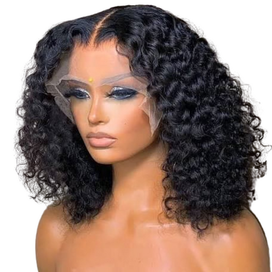 HD LACE FRONTAL WIG CURLY